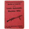 Image 1 : Lewis Automatic Machine Rifle Instruction Booklet, World War One [202152]