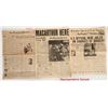 Image 1 : General MacArthur 1951 Controversy Newspapers [202514]