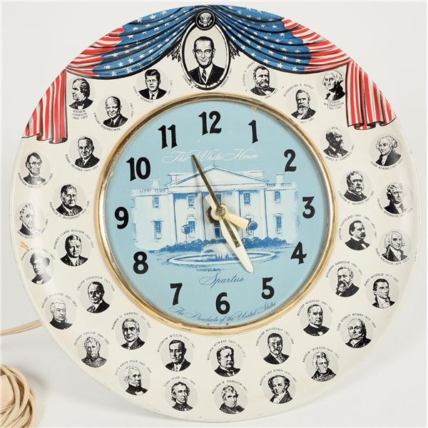 Clock of U.S. Presidents [201074]