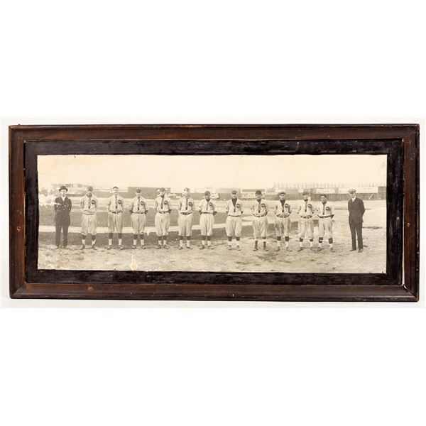 Denver "KC" Baseball Team Panorama Photo, c.1910 [200570]