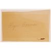 Image 1 : HOF-ROGER CONNOR AUTOGRAPH CUT [182078]