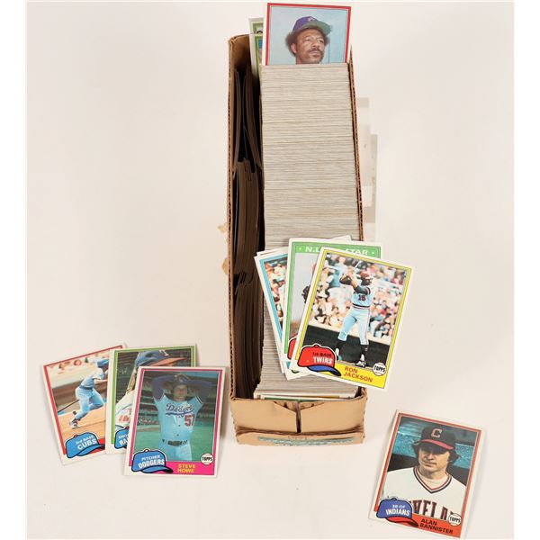 Baseball Cards Topps 1970s-80s (600+) [188221]