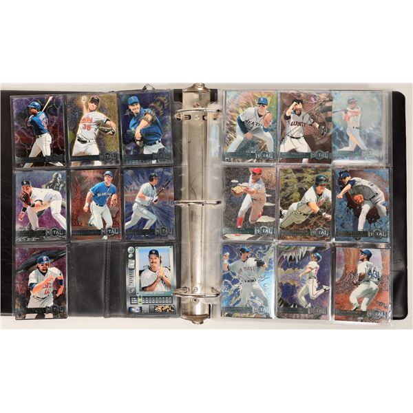 Fleer Metal Series Baseball Cards (80+) [187943]