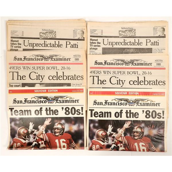SF 49er Souvenir Newspapers (2) [188495]