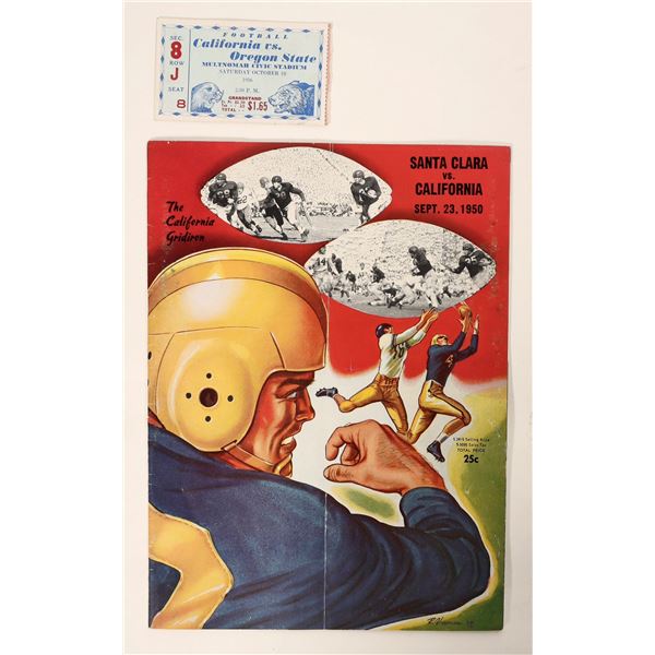 Santa Clara vs. California Football Program, 1950 [188417]