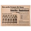 Image 1 : German American Sports Broadside 1938 [167909]