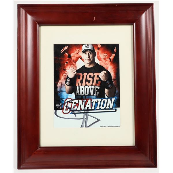 John Cena Autographed Photo [201166]