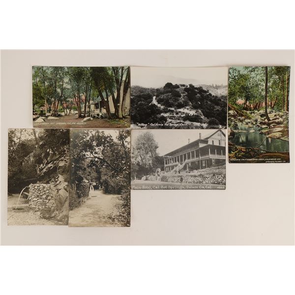 California Hot Springs RPC's c. 1927 [190136]