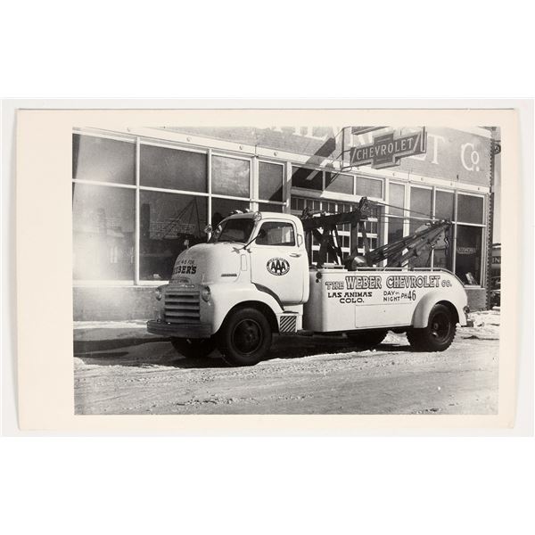 Las Animas Colorado Real Photo Postcard [201142]