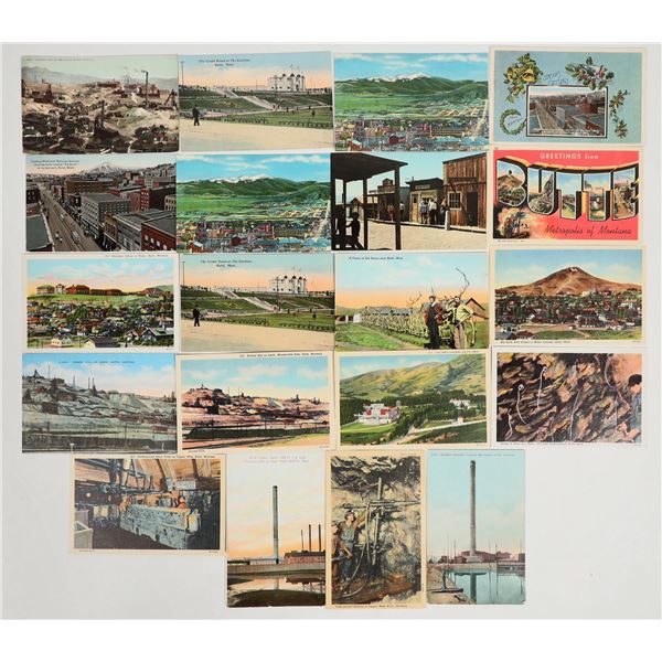 Butte, Montana Postcard Group (19) [201454]