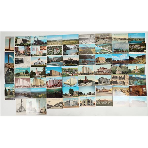 Montana Cities Postcard Group (61) [201456]