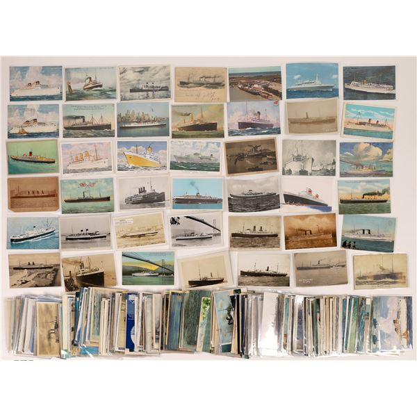 Postcards of International Cruise Ship Vessels (approx. 300) [199709]