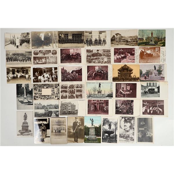Early Miscellaneous Fire related Activity Postcards (37) [200759]