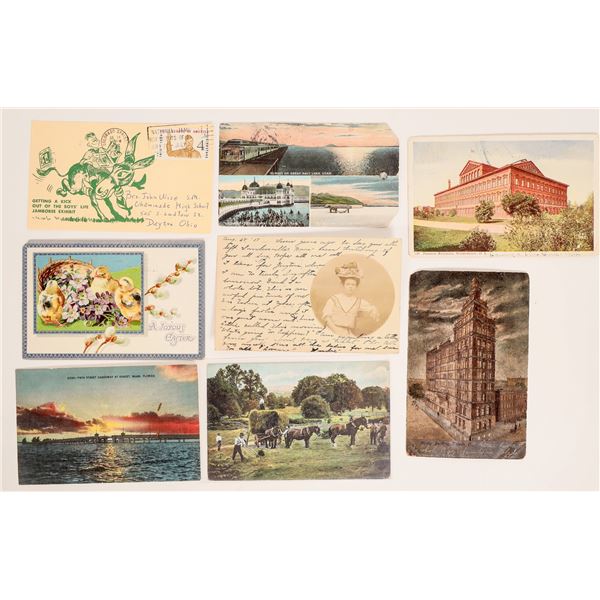 Philatelic Postcards 1905-60 (8) [184922]