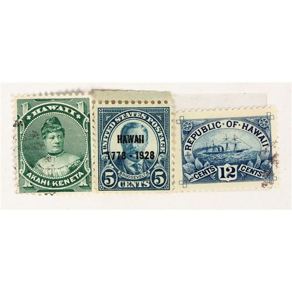 Hawaiian And Confederate Stamps. [202416]