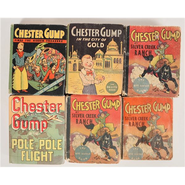 "Big Little Books" Chester Gump Collection, 1933-1937 (6) [199417]