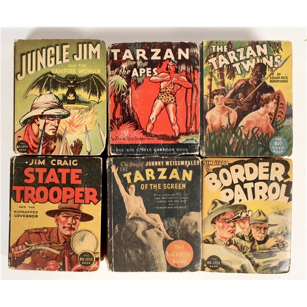 "Big Little Books" Jungle Collection, 1933-1938 (6) [199415]