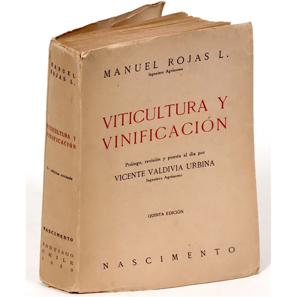 Chilean Winemaking Book, 1950s, 5th ed. [194363]