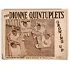 Image 1 : The Dionne Quintuplets Growing Up (1935 Book) [197688]