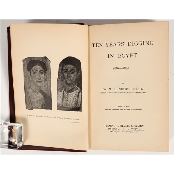 Early Egyptian Archaeology Book, 1893 [201831]