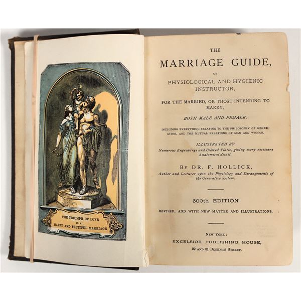 "The Marriage Guide", 1883 Sex Advice Book [202120]
