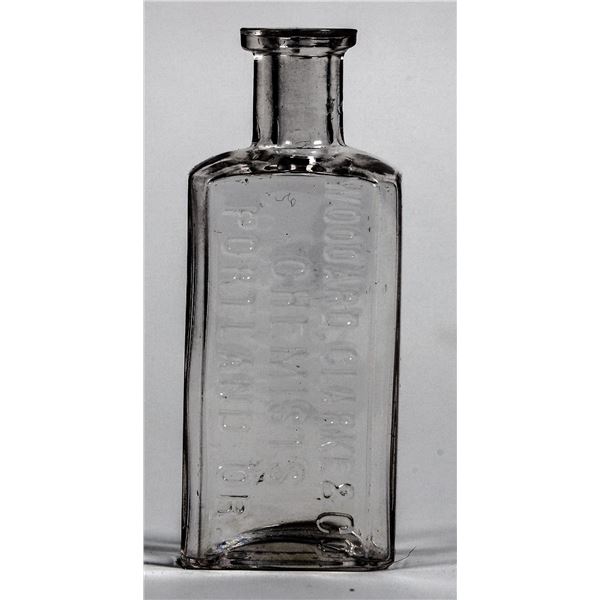 Woodward, Clarke & Co. Chemists Bottle  [201120]