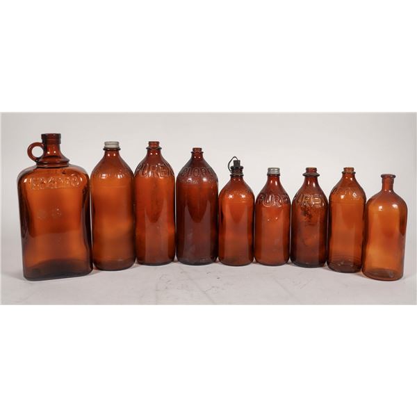 Clorox Bottles, 8, and 1 Hypro & Purex [195847]
