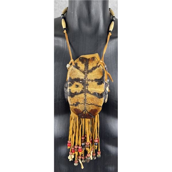 Hopi Turtle Shell Medicine Bag