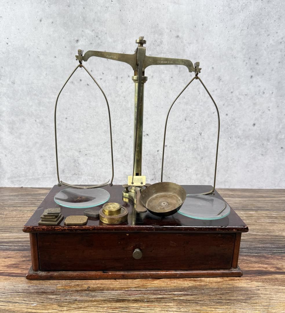 Antique Folding Gold Assayers Prospectors Scale
