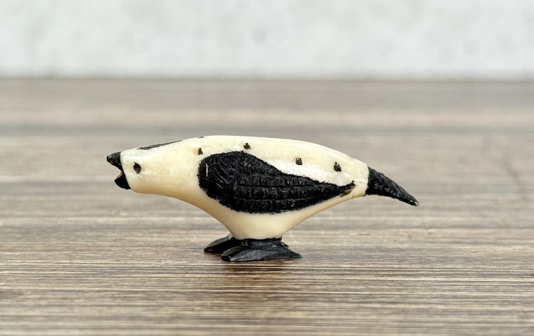 Alaskan Inuit Eskimo Carved Willow Ptarmigan