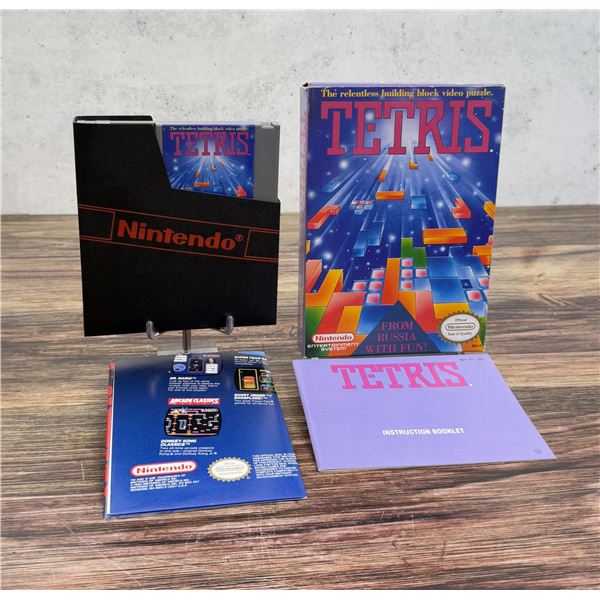 Tetris NES Video Game CIB