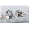 Image 1 : $7,560 Appraisal - 9.45 ct Cert. Pink Morganite gemstone Pair