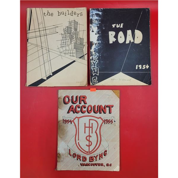 3 VTG Publications (The Road 1954, The Builders, Our Account 1954-55)