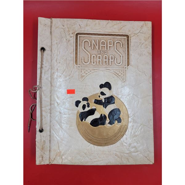 VTG Snaps & Scraps Photograph Book