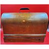 Image 1 : VTG Singer Sewing Machine w/ Wooden Case