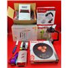Image 1 : Assorted Kitchen Lot Including Sunbeam Hand Mixer, Toast Master Toaster & Starfrit Food Scale