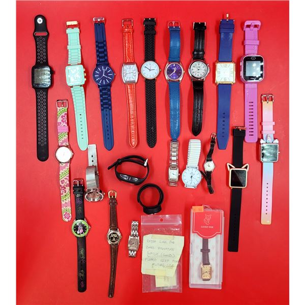 Large Lot Of Misc. Watches