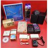 Image 1 : Lot Of Assorted Electronics Including JVC MV-50 & Blackberry Q-10