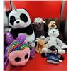 Image 1 : Lot Of Assorted Stuffed Animals/Plushes Including Build-A-Bear