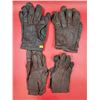 Image 1 : Lot of Leather RCMP Gloves