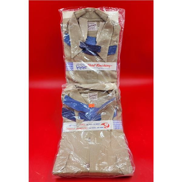 2 Military Uniform Shirts