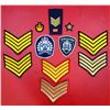 Image 1 : Assorted Police/Military Patches w/ Rank Insignias, Vancouver Police Patch, & More