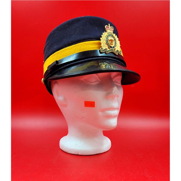 VTG Female RCMP Cap w/ Badge