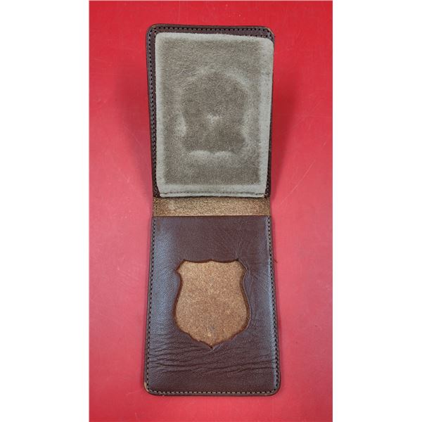 Leather RCMP Badge Holder