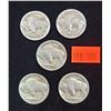 Image 1 : 5 United States Of America Five Cent Coins