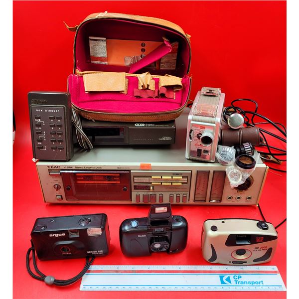 Lot Of Assorted VTG Electronics Including Jerrold StarCom III TV Remote