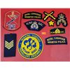 Image 1 : Lot Of 10 Assorted Police/Military Patches Including RCMP