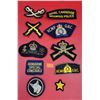Image 1 : Lot Of 10 Assorted Police/Military Patches Including RCMP