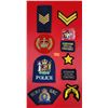 Image 1 : Lot Of 10 Assorted Police/Military Patches Including RCMP