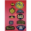 Image 1 : Lot Of 10 Assorted Police/Military/Fire Patches Including RCMP